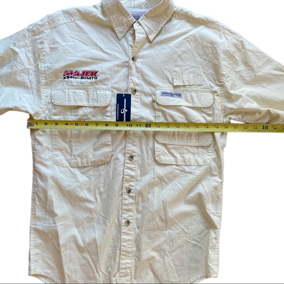 Hook & Tackle Hi Tech Fishing Gear Fishing Shirt. New with tags. Size Small - Picture 10 of 12